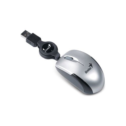 Mouse Genius Micro Traveler V2 Usb Silver
