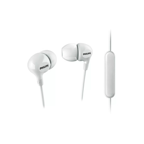 Audifono C/Microf. Philips In-Ear She3555Wt 3.5Mm Bass White Gloss*