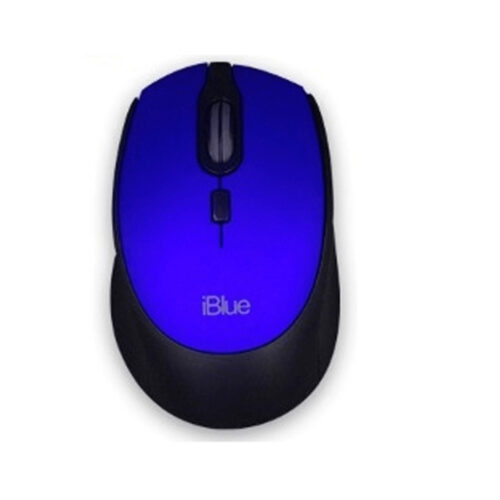 Mouse Iblue Optical Wireless Ergo Usb Xmk-326 V2 Black/Blue