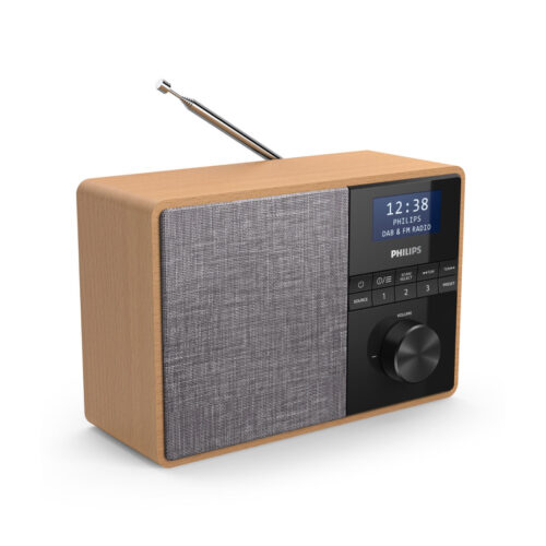 Radio Portatil Philips Tar5505 Fm Bluetooth 5W Timer Black*