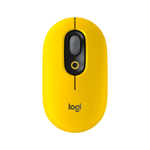 Mouse Logitech Pop Bluetooth Black/Yellow