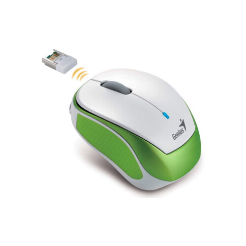 Mouse Genius Micro Traveler 9000R Wireless White/Green
