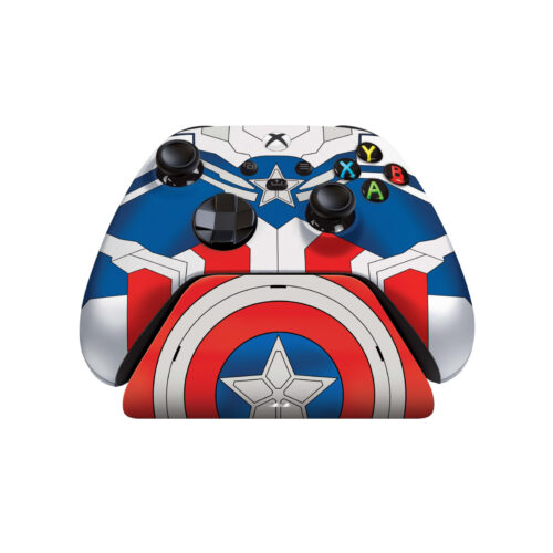 Gamepad Razer Wireless Pc/Xb + Quick Charge Stand Captain America Ed.