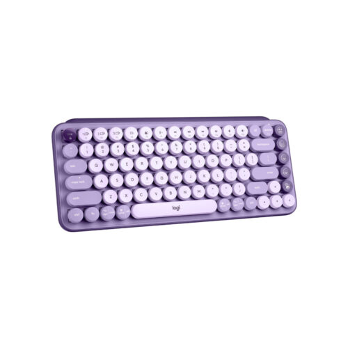 Teclado Logitech Pop Keys Multi-Device Wireless/Bt Cosmos Lavender Lilac
