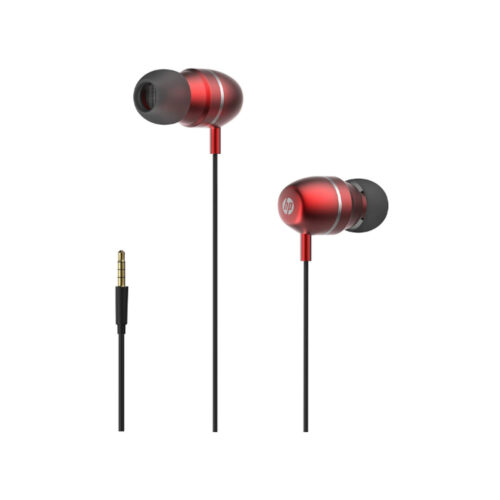Audif In-Ear Hp Ajuste Volumen Y Microf Dhh-3112 Rojo /A23120