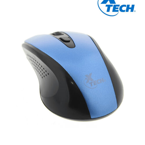 Xtech Malta – Mouse Óptico Inalámbrico De 4 Botones, 1600dpi, Gris (Xtm-315bl)/A23934