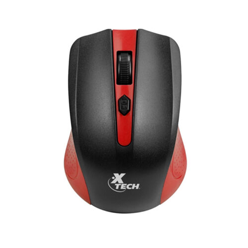 Xtech Galos – Mouse Óptico Inalámbrico De 4 Botones Rojo (Xtm-310rd)/A25871
