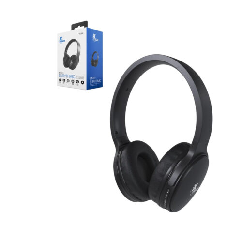 Xtech Eurythmic- Audífonos C/Micrófono,Bluetooth, Microsd, Negro (Xth-613)/A36295