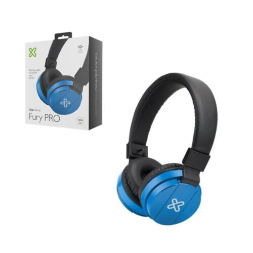 Kx Headphones – On-Ear Bluetooth -Blue – 16hrs Battery (Kwh-001bl)/A63757
