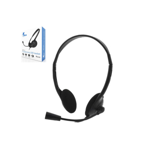 Xtech Auricular Usb Para Videoconferencias, Cable, Con Microfono (Xth-240)/A72108