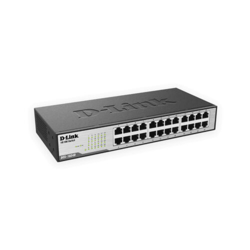 D-Link Des-1024D Switch 24-Port 10/100Mbps No Gestionable / S36270