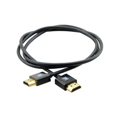 Cable Kramer C-Hm/Hm/Pico/Bk-6 Slim Hdmi De Alta Velocidad Con Ethernet 6Ft (97-0132006)/28943