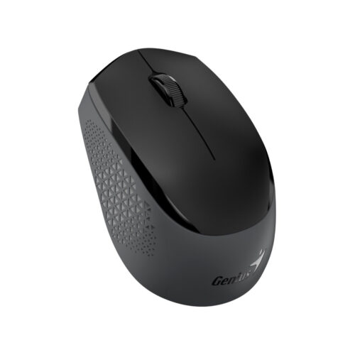 Mouse Genius Nx-8000S Bt Wireless/Bluetooth Blueeye Silent Ergonomico Black (31030034401)/28992