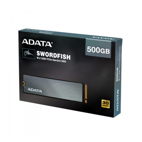 Ssd Adata Swordfish 500Gb M.2 Pcie Nvme 1.3 / DS68027