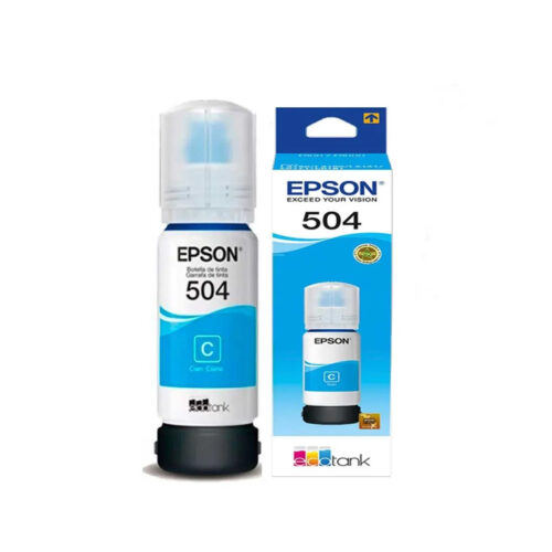 Botella Tinta Epson T504220-Al Cian / Ti17345