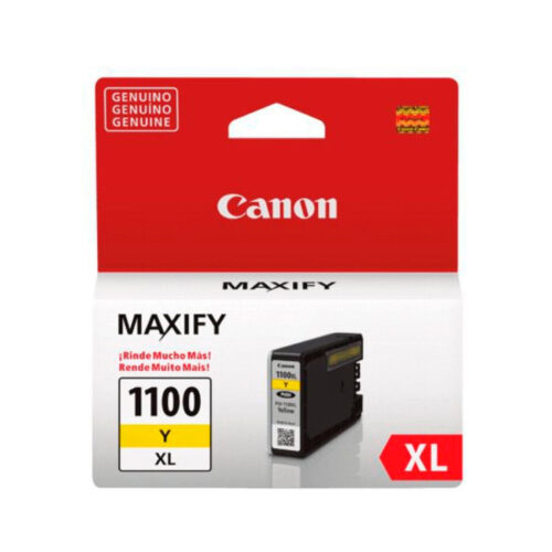Tinta Canon Pgi-1100xl Yellow Para Mb2010 / Ti32893