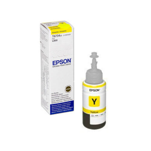 Tinta Epson T673420-Al Yellow Para L800 / Ti37535
