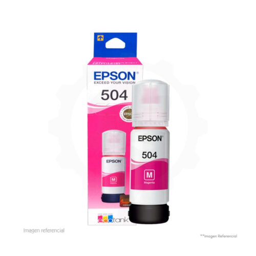 Botella Tinta Epson T504320-Al Magenta/ Ti45298
