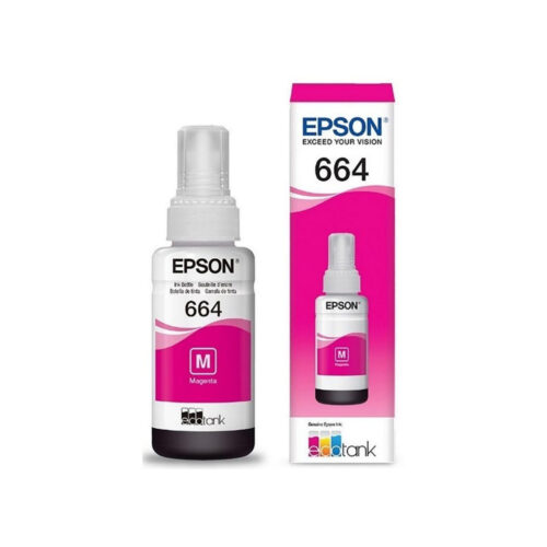 Botella Tinta Epson T664320-Al Magenta Para L200  / TI46657