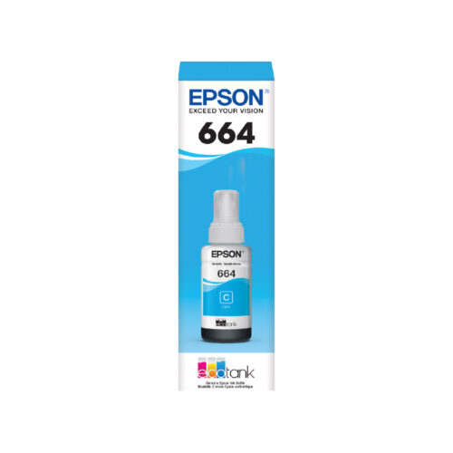 Botella Tinta Epson T664220-Al Cian Para L200  / TI55253