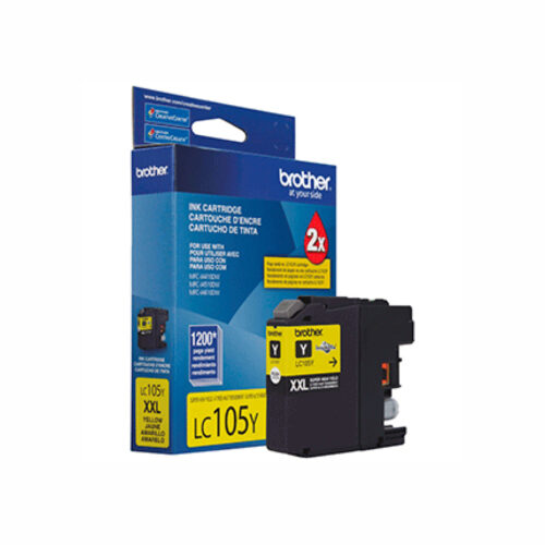 Tinta Brother Lc-105y Yellow Mfc-J4510dw 1200 Pag / Ti60123