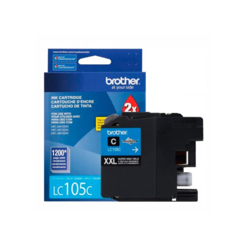 Tinta Brother Lc-105c Cian Mfc-J4510dw 1200 Pag / Ti67365