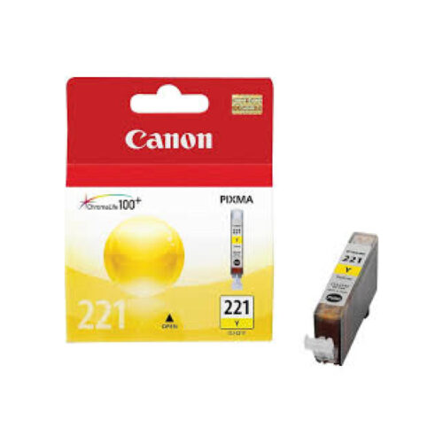 Tinta Canon Cli-221 Yellow Para Ip-4600  Eol/ TI79121