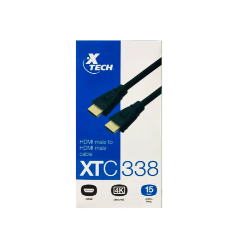 Xtech Cable Con Conector Hdmi Macho A Hdmi Macho (4,57M) (3840X2160P) Xtc-338/ AB78283