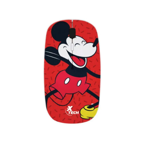 Xtech Mickey Mouse, Mouse Óptico Inalámbrico Usb De 4 Botones (Xtm-D340Mk)/ ID38796