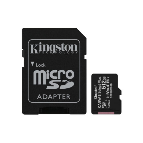 Memoria Microsdhc 512Gb 100Mb/S C10+Adp Kingston  / MS89379